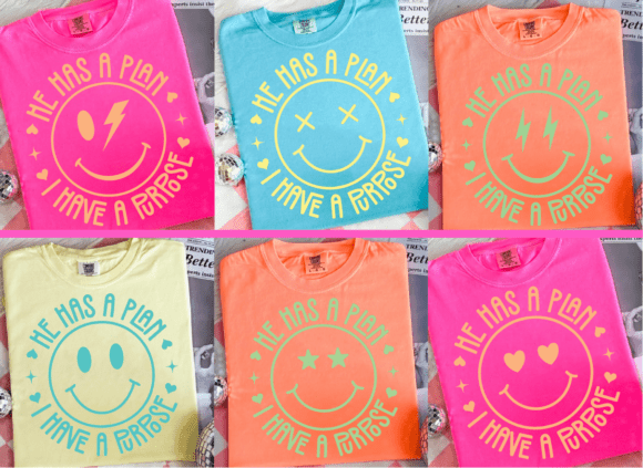 Christian Bundle SVG, Smiley PNG Bundle for T-Shirt Designs