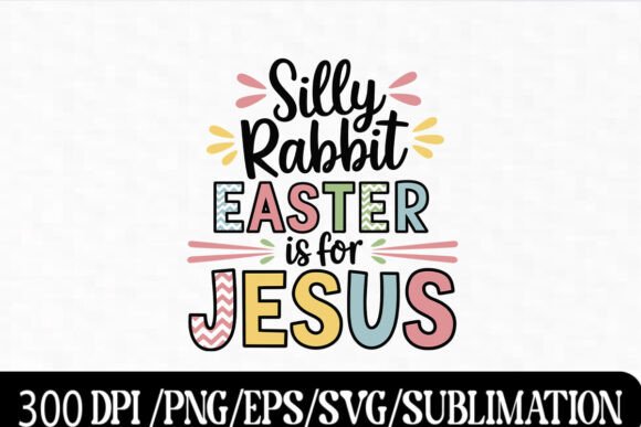Christian Easter Typography Design for T-Shirt Designs