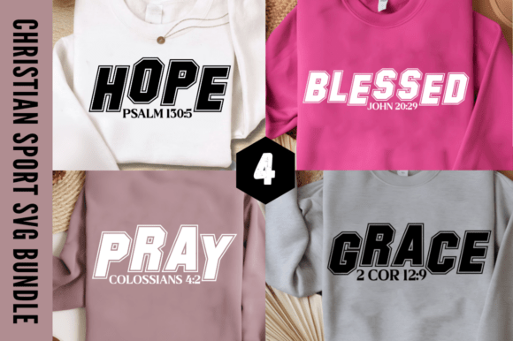 Christian Sport SVG Design Bundle