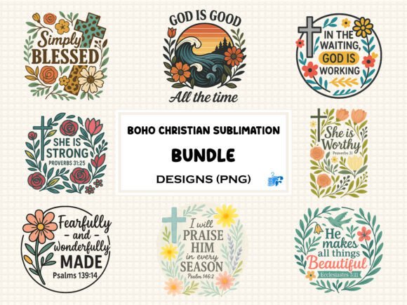 Christian Sublimation Bundle, T-Shirt Designs