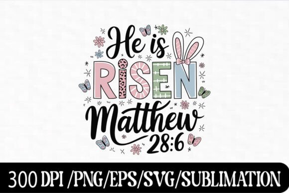Cute Christian Easter Handwriting T-Shirt Designs