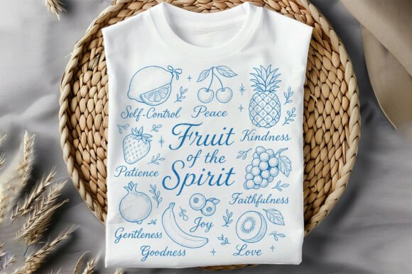 Fruit of the Spirit Doodle Christian