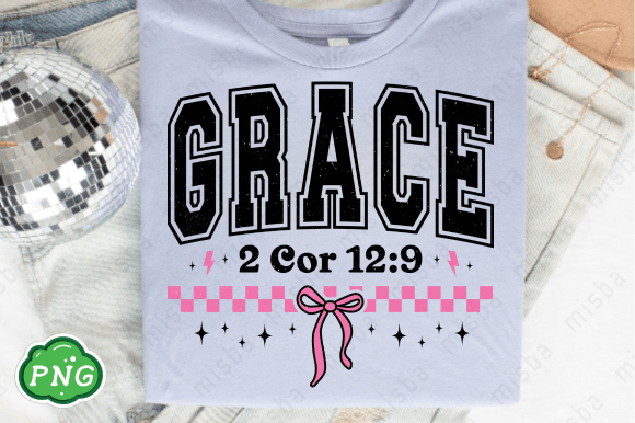 Grace Faith Christian Jesus Sublimation T-Shirt Designs