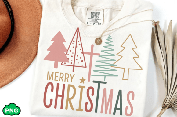 Merry Christmas PNG, Christian PNG for T-Shirt Designs
